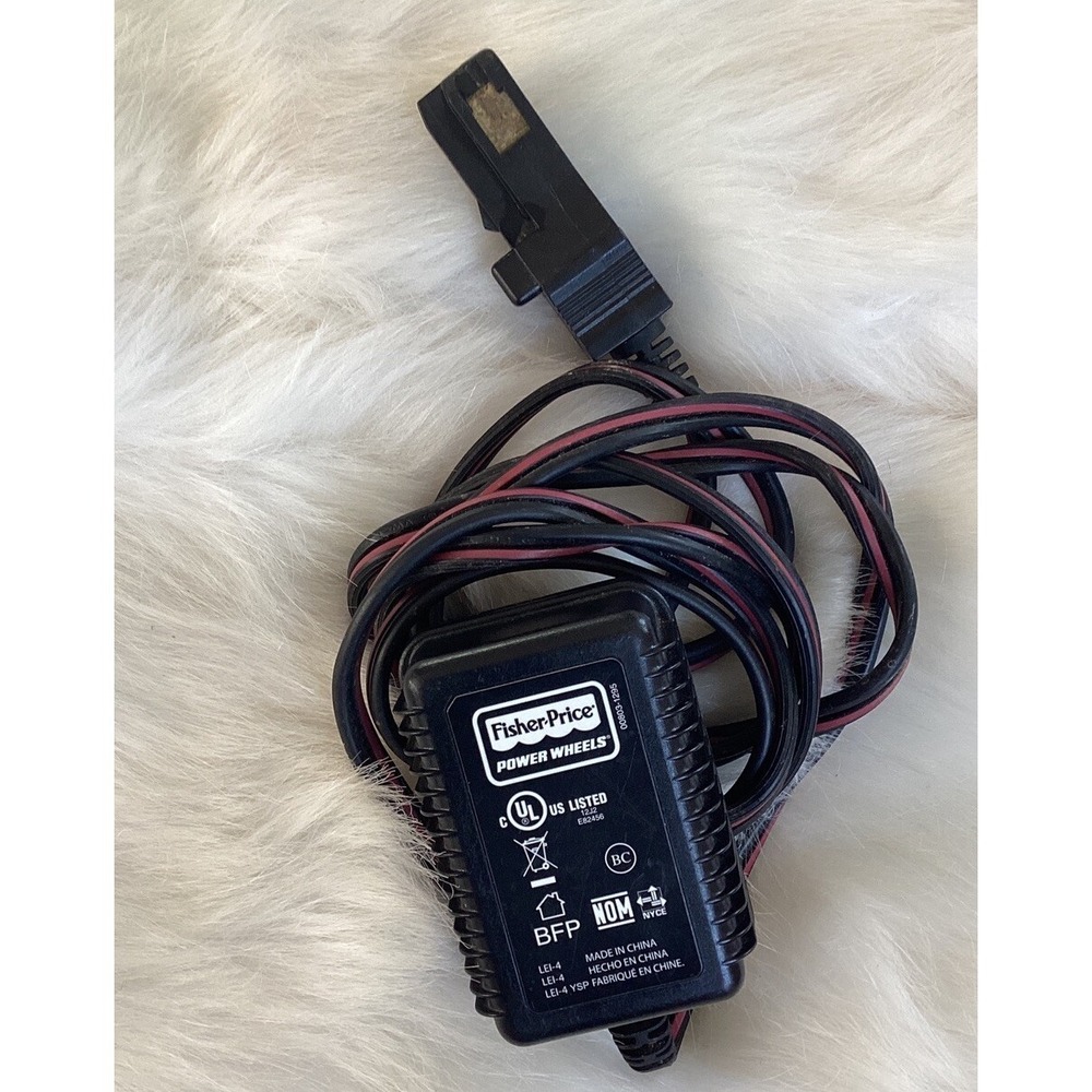 OEM GENUINE Fisher-Price Power Wheels 12V AC Battery Charger Adapter 00801-1778
